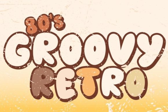 80s Groovy Retro: A Script Font That Brings Energy to Editorial Design