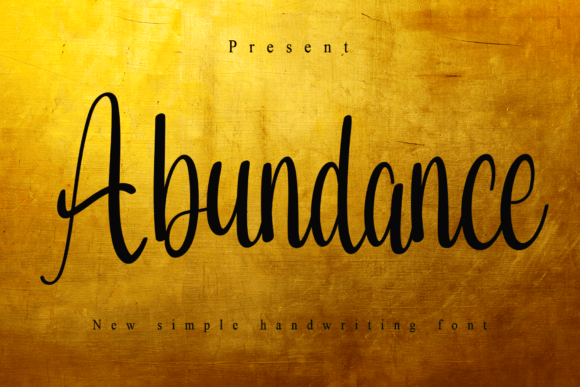 Abundance: A Playful Handwritten Font That Elevates Modern Web Design