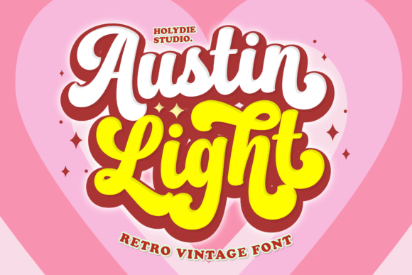 Austin Light: A Retro Script Font That Elevates Small Business Branding