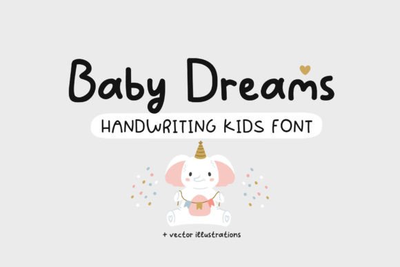 Baby Dreams: A Playful Font That Elevates Small Business Branding