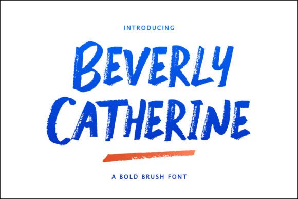 Beverly Catherine: A Bold Script Font for Modern Web Design Projects