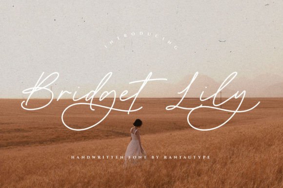 Bridget Lily: A Modern Script Font That Elevates Handmade Design
