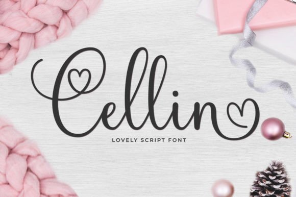 Cellin: A Handwritten Font That Brings Elegance to Every Maker’s Project