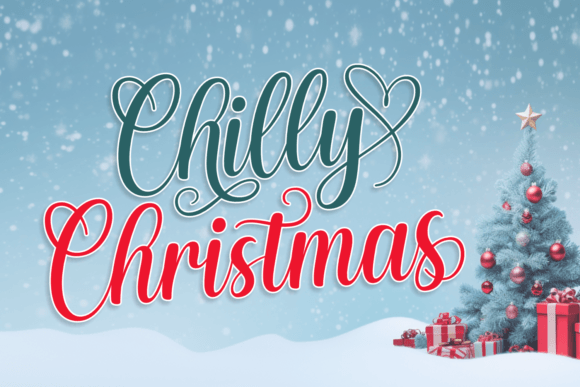 Chilly Christmas Font: A Festive Touch for Modern Web Design