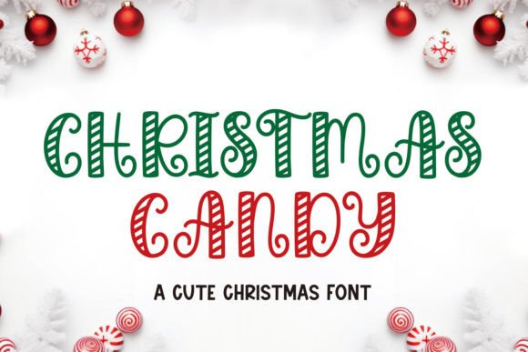 Christmas Candy Font: Festive Typography for Scroll-Stopping Holiday Campaigns