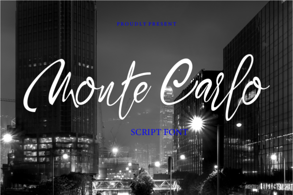 Elevate Your Campaigns with the Monte Carlo Script Font