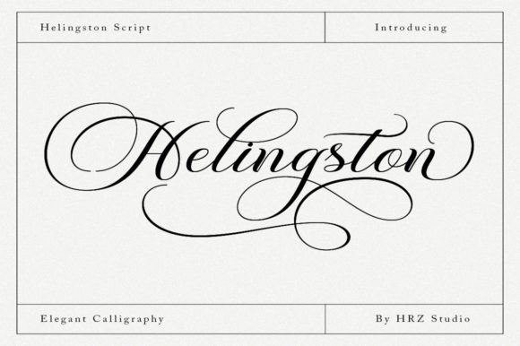Helingston: A Handwritten Font That Elevates Small Business Branding