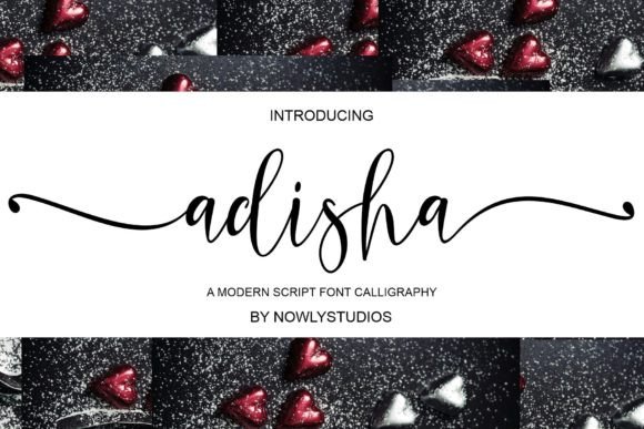 How Choosing the Adisha Script Font Transformed My Small Business Branding