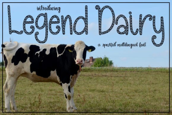 Legend Dairy: A Playful Script Font for Editorial Charm