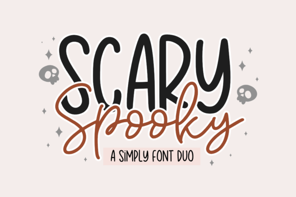 Scary and Spooky: A Fun and Quirky Font Duo for Halloween Campaigns