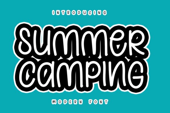 Summer Camping: A Fresh Script Font for Business Branding