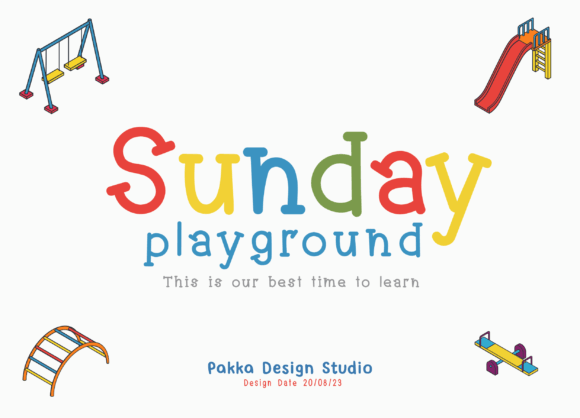 Sunday Playground: A Joyful Doodle Font for Editorial Design