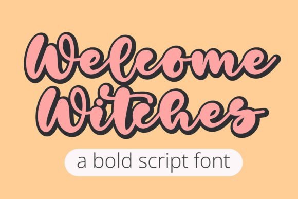 Welcome Witches: A Handwritten Font for Makers and Sellers