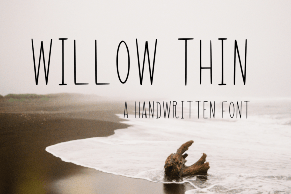 Willow Thin: A Scandinavian-Inspired Script Font for Modern Editorial Design